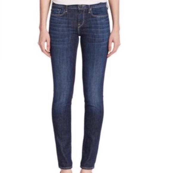 Vince Dark Wash Dylan Skinny Jeans 27 - Picture 1 of 12